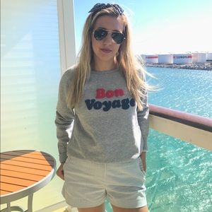 Bon voyage sweatshirt